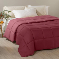 Caleffi Modern Coral Quilted Bedspread - Single size bed