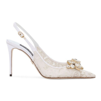 Dolce&Gabbana Women's 'Crystal' Slingback Pumps