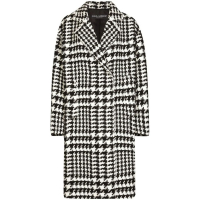 Dolce&Gabbana Women's 'Houndstooth-Pattern' Coat