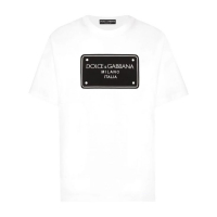 Dolce&Gabbana T-shirt 'Logo-Print' pour Hommes