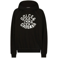 Dolce&Gabbana Sweatshirt à capuche  'Logo Print' pour Hommes