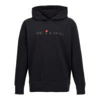 Kiton Men's 'Logo Print' Hoodie