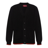 Gucci Men's 'Web Stripe' Cardigan