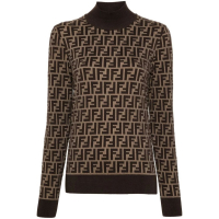 Fendi Pull 'FF-Jacquard' pour Femmes