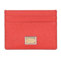 Dolce&Gabbana Women's 'Dauphine Logo-Plaque' Card Holder