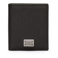 Dolce&Gabbana Men's 'Dauphine-Print Bi-Fold' Card Holder