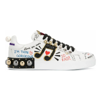 Dolce&Gabbana 'Portofino Appliqué' Sneakers für Damen