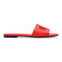 Dolce&Gabbana Women's 'Logo-Debossed' Flat Sandals