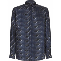 Dolce&Gabbana Chemise 'Geometric-Print' pour Hommes