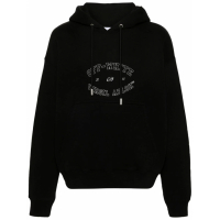 Off-White Sweatshirt à capuche  'Logo-Print' pour Hommes