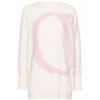 Off-White Pull 'Intarsia-Knit Logo' pour Femmes