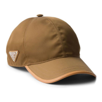 Prada Men's 'Triangle-Logo' Baseball Cap