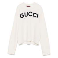 Gucci Pull 'Intarsia-Logo' pour Femmes