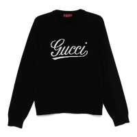 Gucci Pull 'Logo-Intarsia' pour Hommes