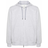 Brunello Cucinelli Men's 'Mélange-Effect Zipped' Hoodie