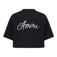 Amiri T-shirt 'Logo Daetailed' pour Femmes