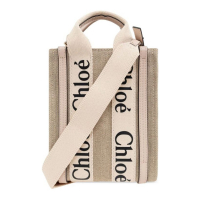 Chloé Sac Cabas 'Logo-Print Panelled' pour Femmes