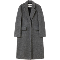 Jil Sander Manteau 'Notched-Lapel Tailored' pour Femmes