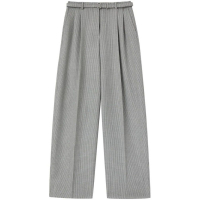 Jil Sander Pantalon Palazzo 'Checked' pour Femmes