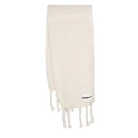 Jil Sander Women's 'Logo-Patch' Wool Scarf