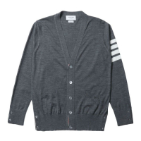 Thom Browne Cardigan '4-Bar Knitted' pour Hommes