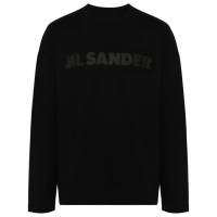 Jil Sander T-Shirt manches longues 'Logo-Print' pour Hommes