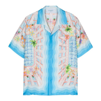 Casablanca Men's 'Le Plongeon' Short sleeve shirt