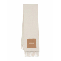 Jacquemus Men's 'Le Rond Carre' Wool Scarf