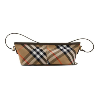 Burberry Sac Baguette 'Vintage Check Mini' pour Femmes