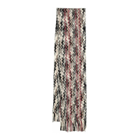 Missoni Écharpe en laine 'Zigzag-Print' pour Hommes