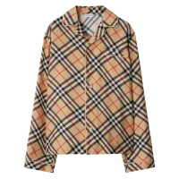 Burberry Women's 'Vintage Check-Print' Pajama Top