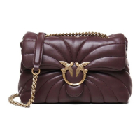 Pinko Women's 'Logo-Buckle' Shoulder Bag