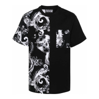 Versace Jeans Couture T-shirt 'Barocco-Print' pour Hommes