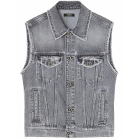 Versace Gilet 'Frayed' pour Hommes