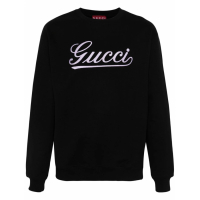 Gucci Sweatshirt 'Embroidered-Logo' pour Hommes