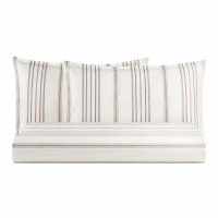 Biancoperla Parure De Couette Bretone King-Size, Vert