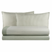 Biancoperla Tenerife Parure De Lit Complète King Size Vert