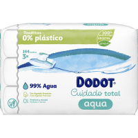 Dodot 'Aqua Pure Total Care 99%' Baby-Wischtücher - 144 Stücke