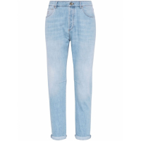 Brunello Cucinelli Jeans 'Tapered-Leg' pour Hommes