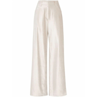 Brunello Cucinelli Pantalon 'Shimmer-Finish' pour Femmes