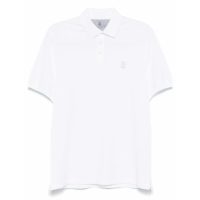 Brunello Cucinelli Polo 'Logo-Print' pour Hommes