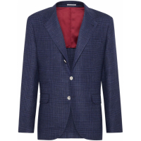 Brunello Cucinelli Men's 'Check-Pattern' Blazer