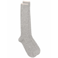 Brunello Cucinelli Men's 'Contrast-Trimmed' Socks