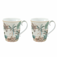 Easy Life Set 2 Mugs In Nostalgic Heaven Color Box