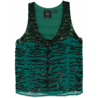 Pinko 'Zebra-Sequinned' Top für Damen