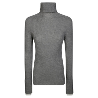 Pinko 'Kanaani Ribbed' Rollkragenpullover für Damen