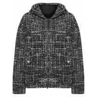 Valentino Veste 'Hooded Tweed' pour Femmes