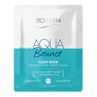 Biotherm Masque visage en tissu 'Aqua Bounce Flash' - 35 g