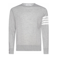 Thom Browne Men's '4-Bar Crew Neck' Sweater