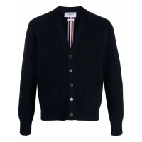 Thom Browne Men's 'Brushed-Effect' Cardigan